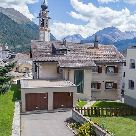 Apartmán Chesa Talvo, Samedan Exteriér fotografie