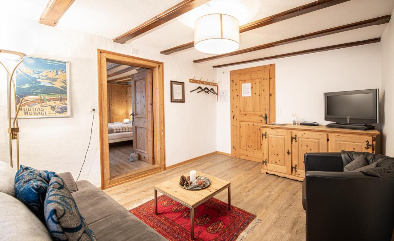 Apartmán Chesa Talvo, Samedan Exteriér fotografie