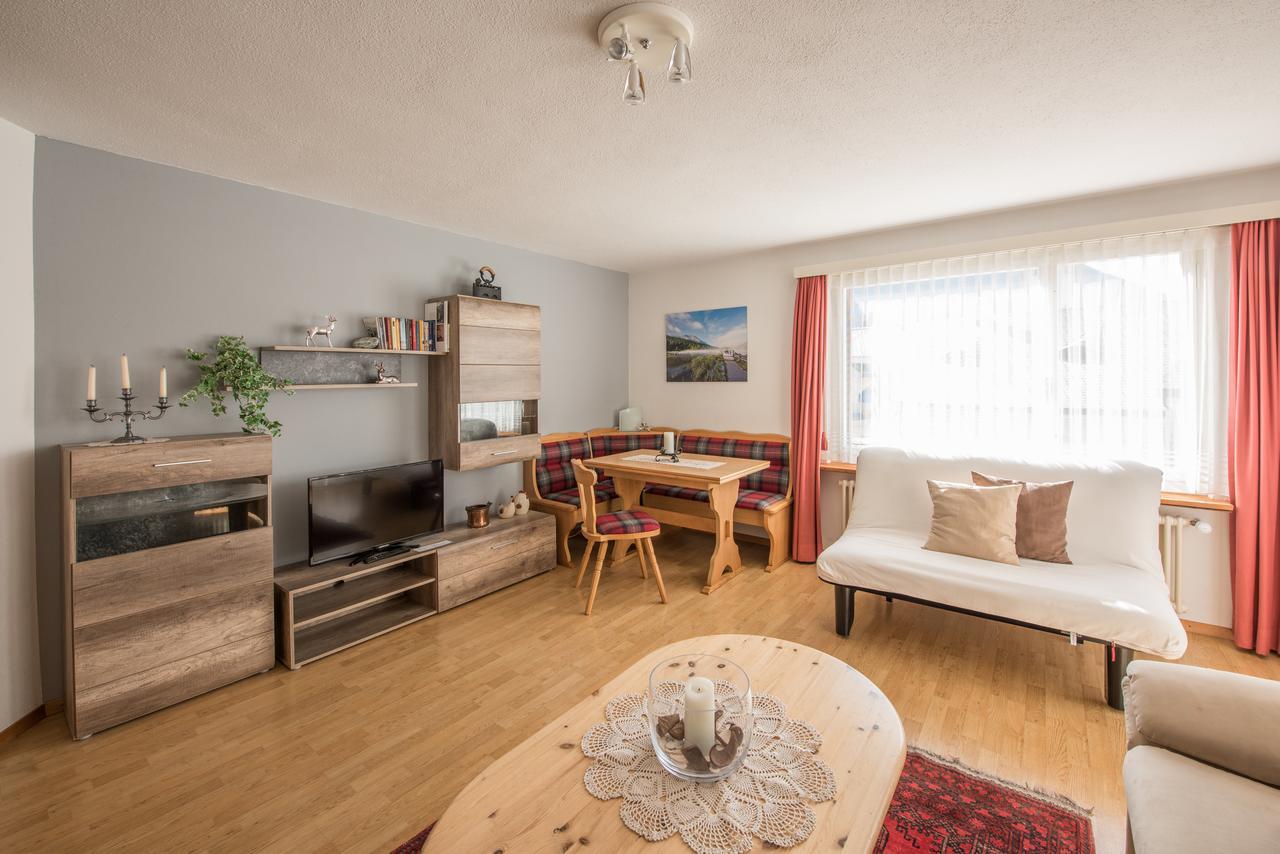 Apartmán Chesa Talvo, Samedan Exteriér fotografie