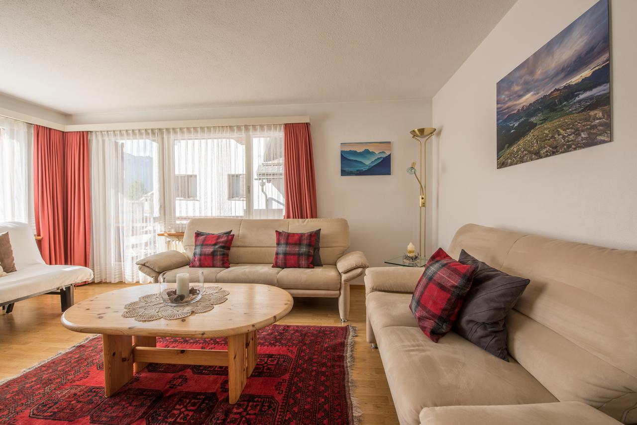 Apartmán Chesa Talvo, Samedan Exteriér fotografie