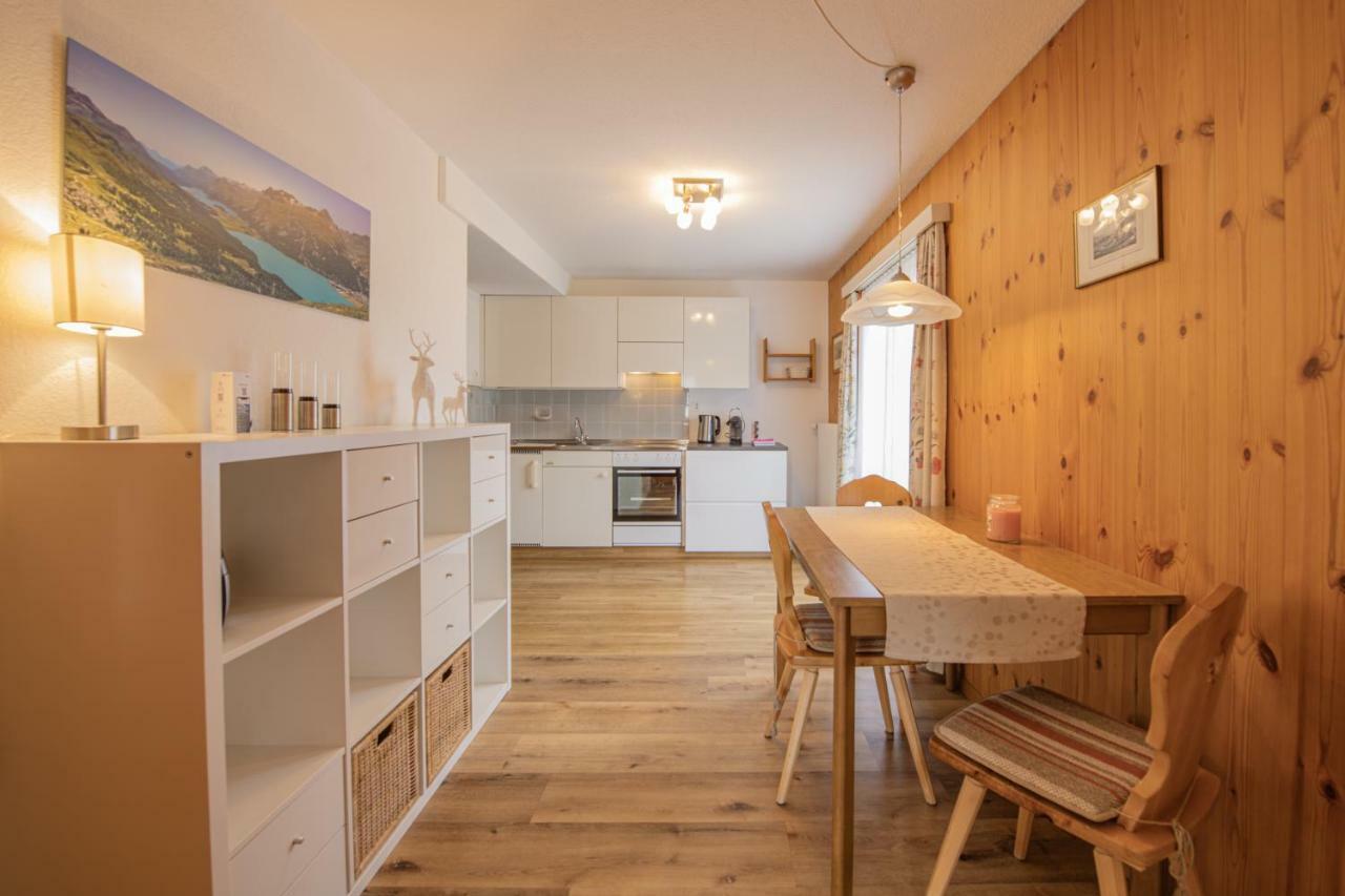 Apartmán Chesa Talvo, Samedan Exteriér fotografie