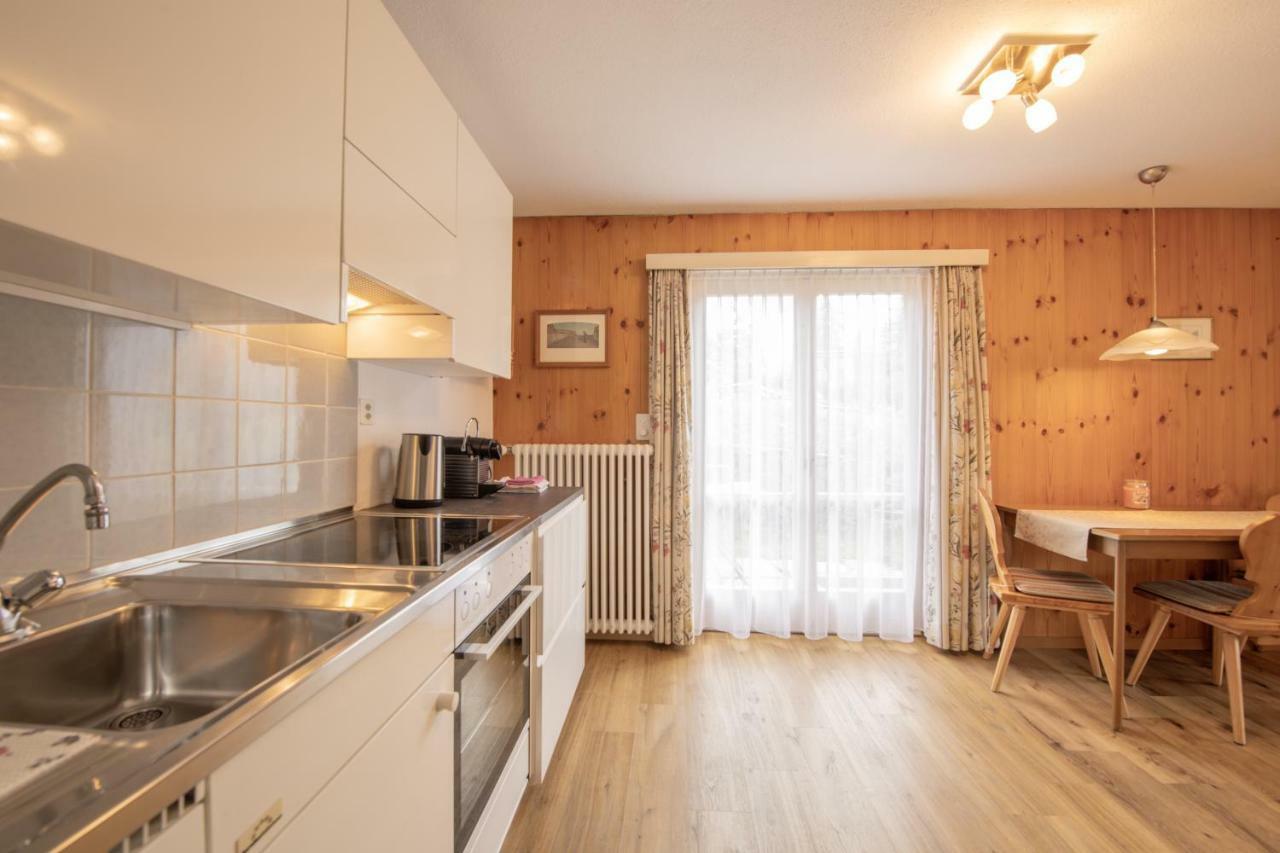 Apartmán Chesa Talvo, Samedan Exteriér fotografie